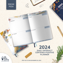 Load image into Gallery viewer, 2024 Daily Interact Certified Positive Planner
