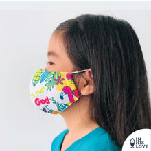 Load image into Gallery viewer, KIDS Faith Mask &quot;How Great&quot;
