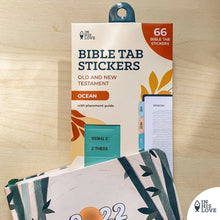 Load image into Gallery viewer, In His Love Bible Tab Stickers Old &amp; New testament Set - OCEAN
