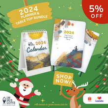Load image into Gallery viewer, 2024 Planner + 2024 Table Top Bundle
