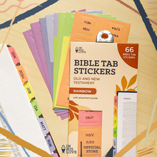 Load image into Gallery viewer, Bible Tab Stickers Old &amp; New testament Set - Plains
