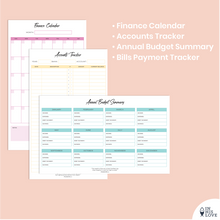 Load image into Gallery viewer, Budget Organizer PRINTABLE extra pages
