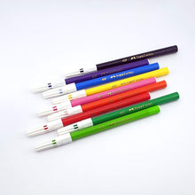 Load image into Gallery viewer, Faber-Castell Fiber Tip Colouring Markers 12 colors
