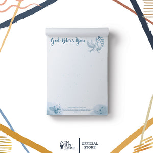 "God bless you" Waterproof Notepad
