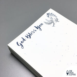 "God bless you" Waterproof Notepad