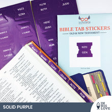 Load image into Gallery viewer, Bible Tab Stickers Old &amp; New testament Set - Plains
