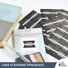 Load image into Gallery viewer, Bible Tab Stickers Tagalog Luma at Bagong Tipan
